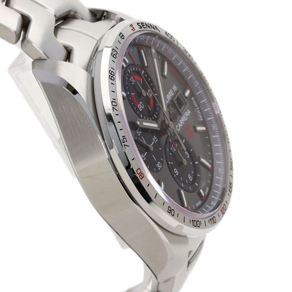 TAG HEUER Carrera Ayrton Senna Edition Caliber 16 Chronograph Watches CBB2010 Stainless Steel/Stainless Steel mens