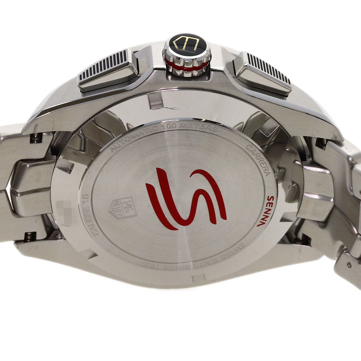 TAG HEUER Carrera Ayrton Senna Edition Caliber 16 Chronograph Watches CBB2010 Stainless Steel/Stainless Steel mens