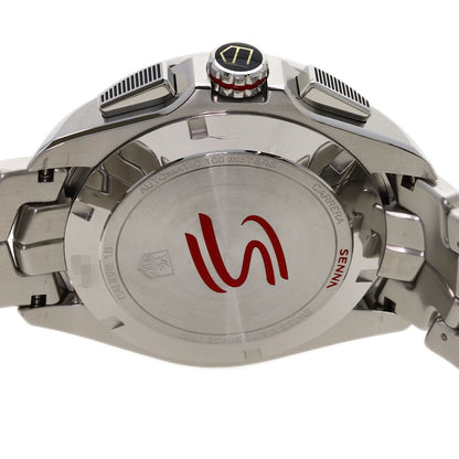 TAG HEUER Carrera Ayrton Senna Edition Caliber 16 Chronograph Watches CBB2010 Stainless Steel/Stainless Steel mens