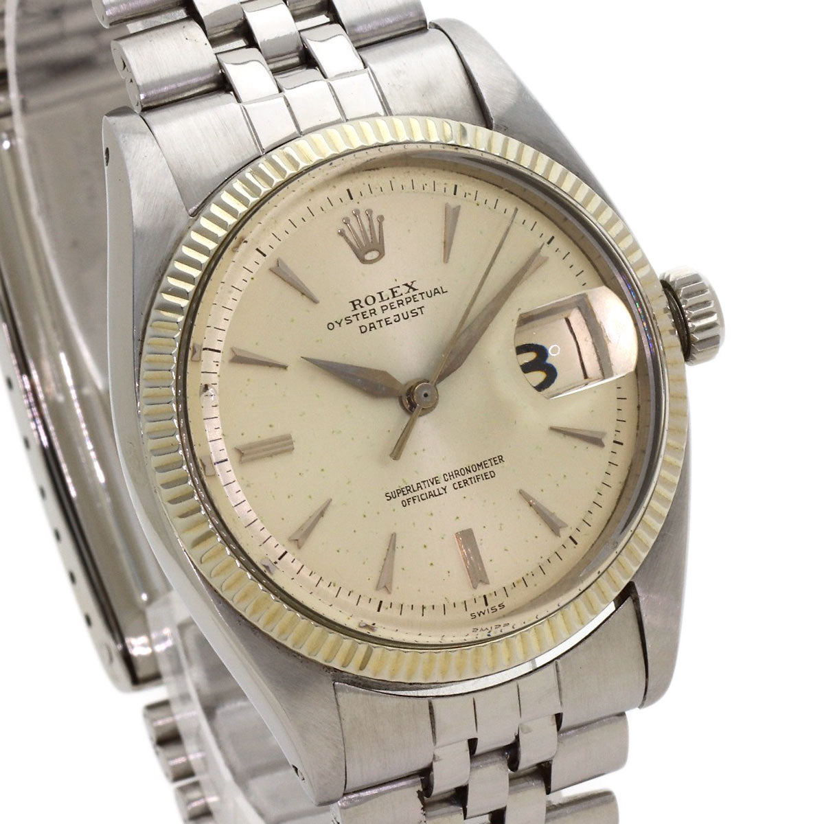 ROLEX Datejust, 1976 vintage Watches 6605 Stainless Steel/Stainless Steel mens