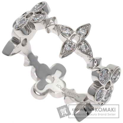 LOUIS VUITTON Fine Dentelle Diamond #50 Ring K18 White Gold Ladies [Used]