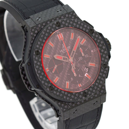 HUBLOT big bang red magic Watches 301.QX.1734.RX carbon/Rubber mens