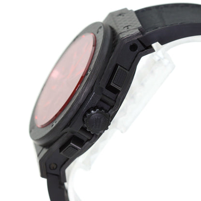 HUBLOT big bang red magic Watches 301.QX.1734.RX carbon/Rubber mens