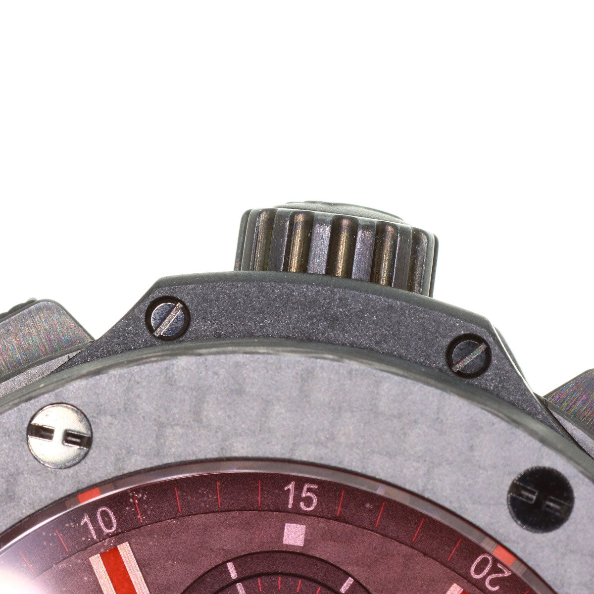 HUBLOT big bang red magic Watches 301.QX.1734.RX carbon/Rubber mens