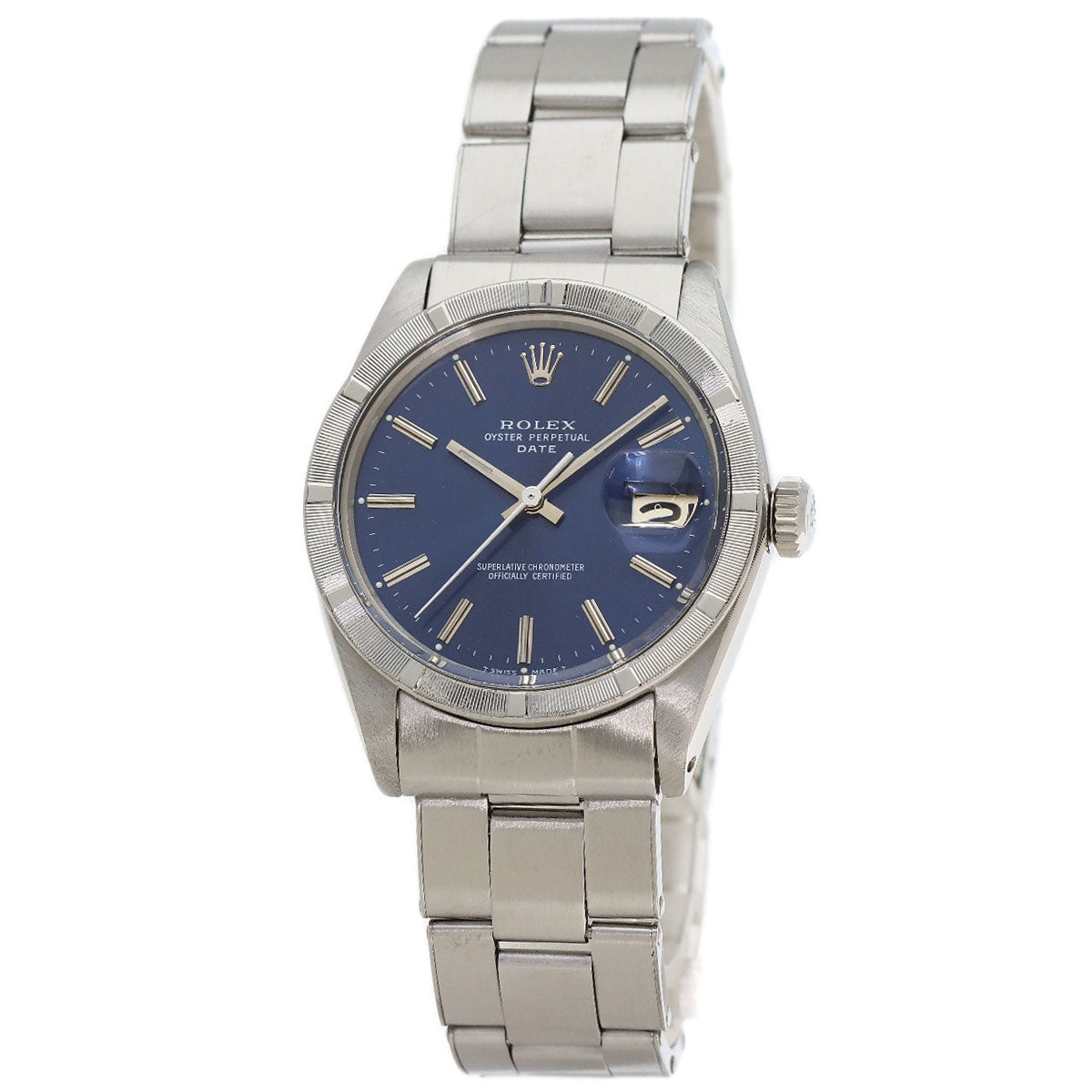 ROLEX Oyster Perpetual, 1954 model. Watches 1501 Stainless Steel/Stainless Steel mens