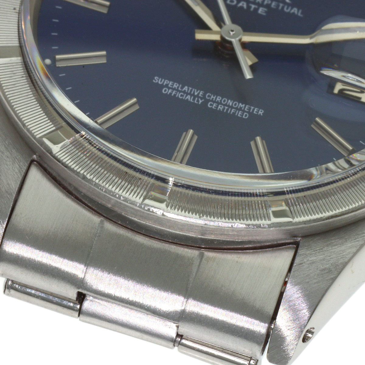 ROLEX Oyster Perpetual, 1954 model. Watches 1501 Stainless Steel/Stainless Steel mens