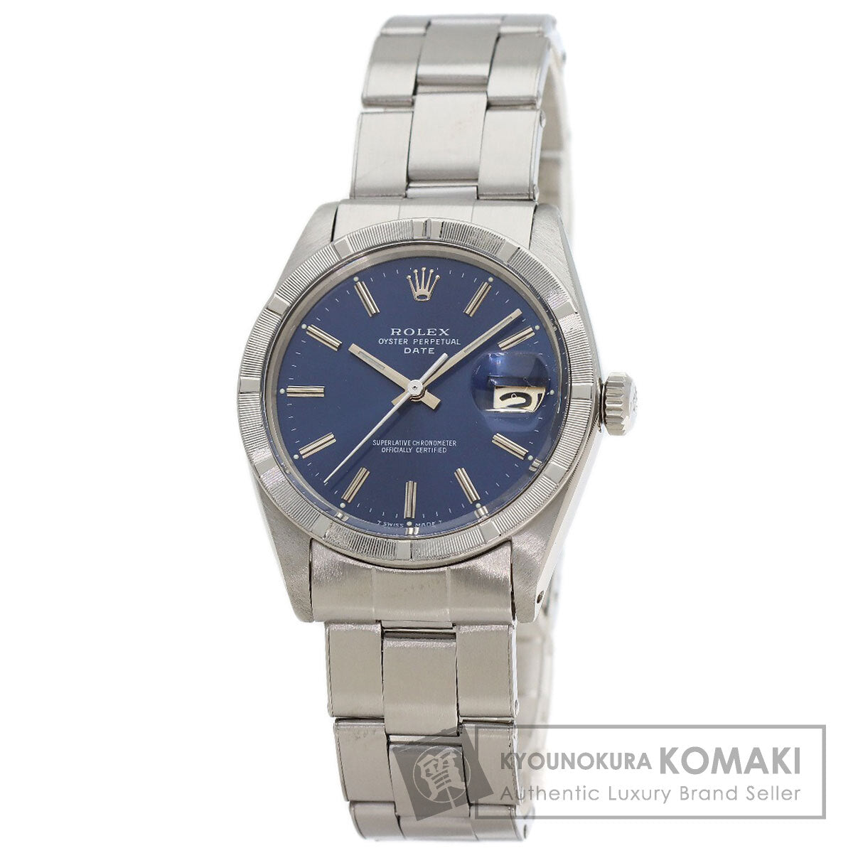 ROLEX Oyster Perpetual, 1954 model. Watches 1501 Stainless Steel/Stainless Steel mens