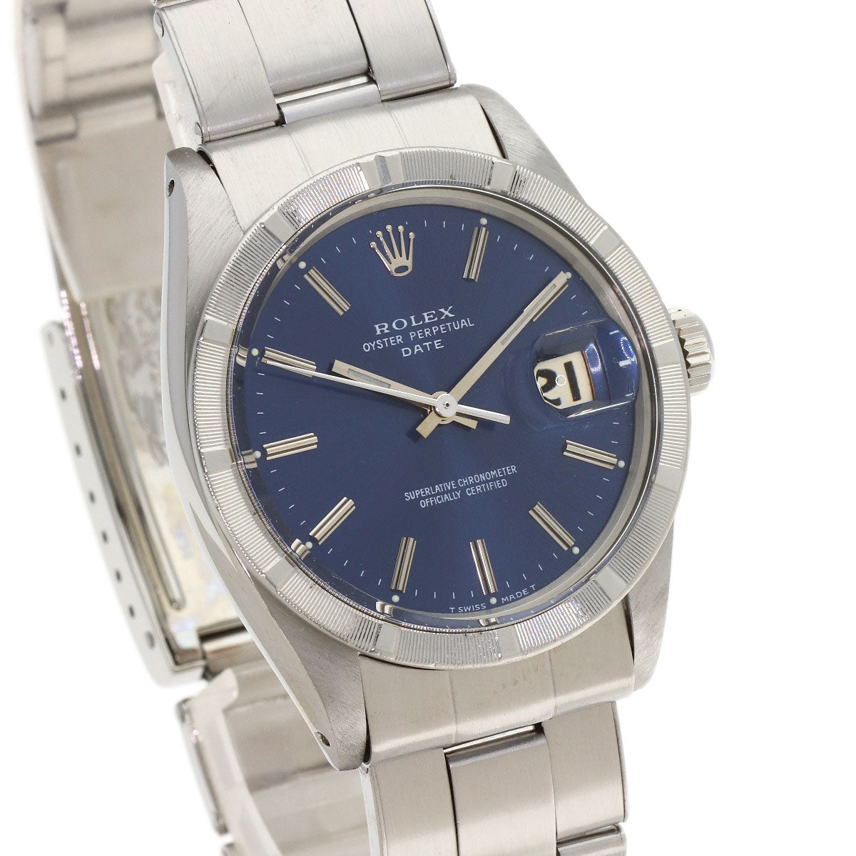 ROLEX Oyster Perpetual, 1954 model. Watches 1501 Stainless Steel/Stainless Steel mens