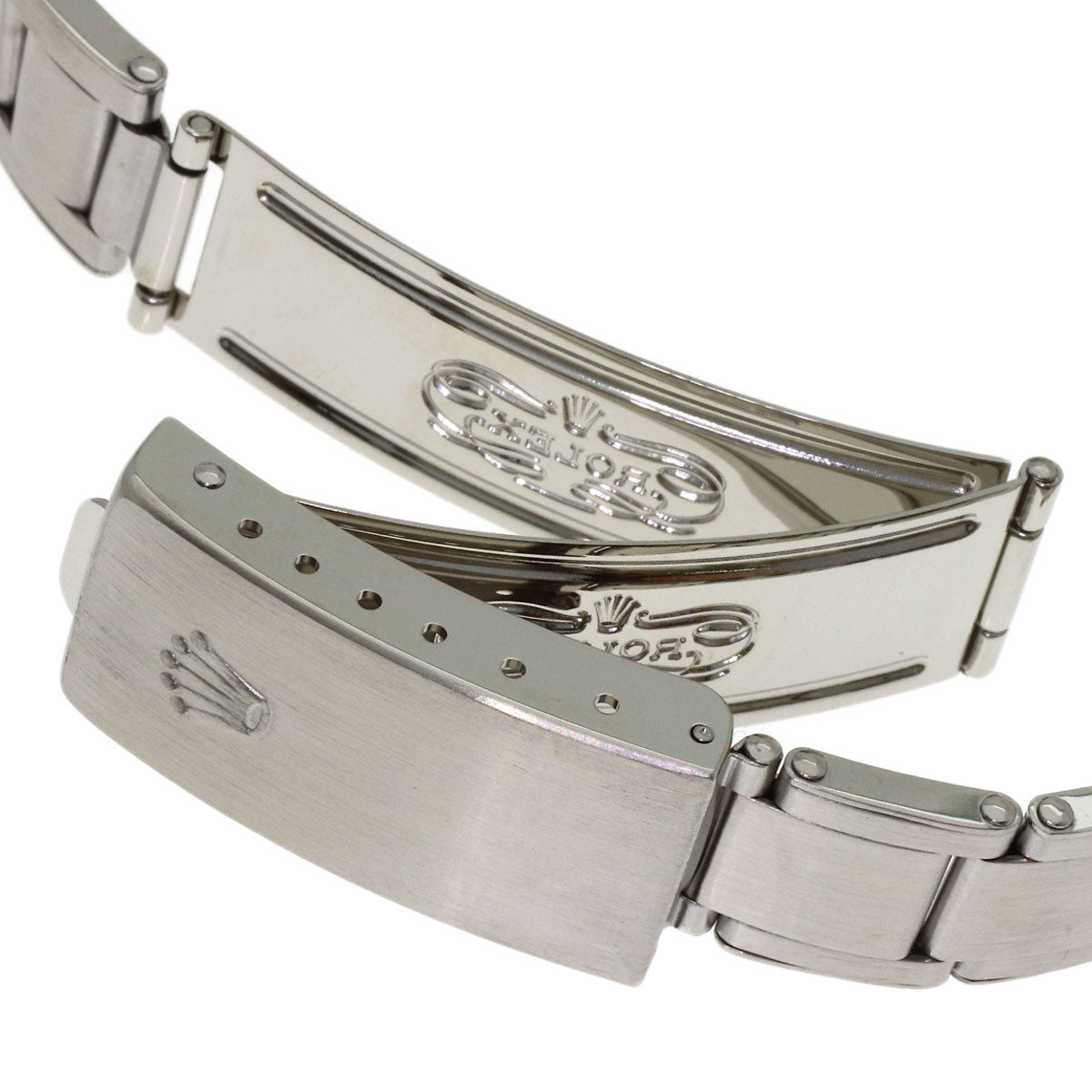 ROLEX Oyster Perpetual, 1954 model. Watches 1501 Stainless Steel/Stainless Steel mens