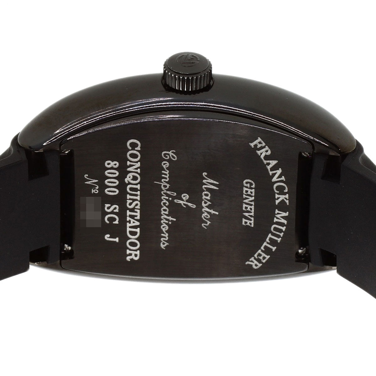FRANCK MULLER Conquistador - Limited Edition of 100 Bottles in Japan Watches 8000SCJ Stainless Steel/Rubber mens