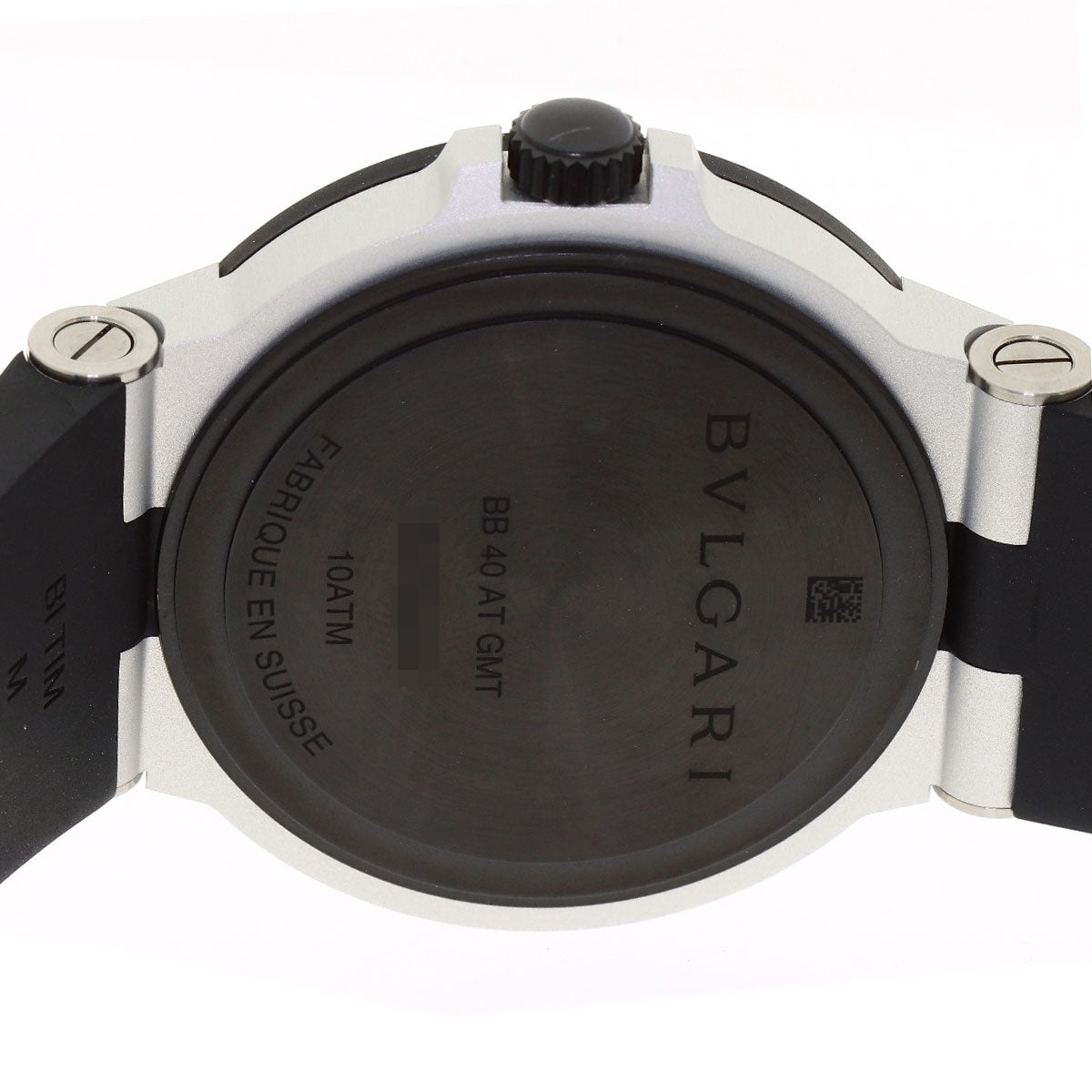 BVLGARI aluminum Watches BB40ATGMT aluminum/Rubber mens