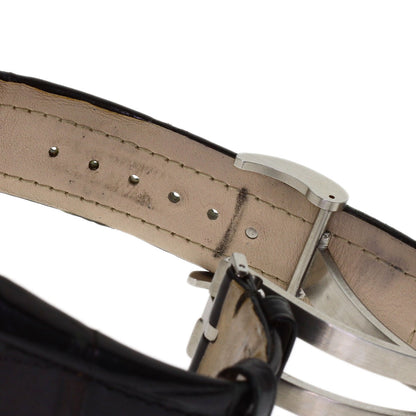 BVLGARI Elgon Watches EG35S Stainless Steel/Leather mens