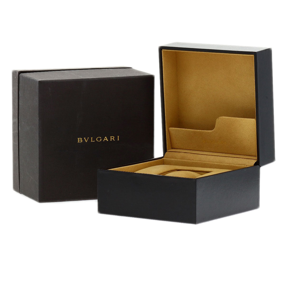 BVLGARI Elgon Watches EG35S Stainless Steel/Leather mens