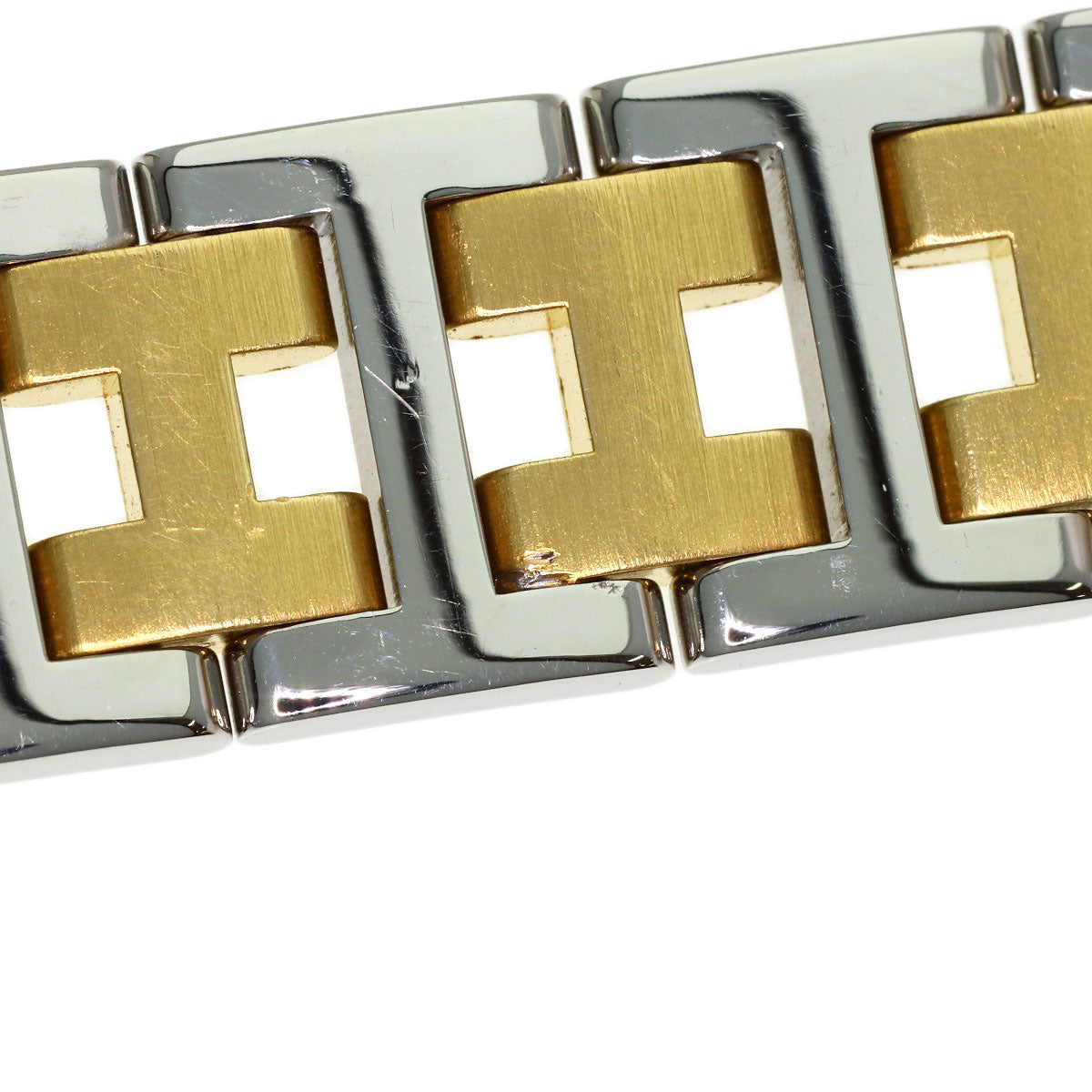 HERMES Clipper Watches CL3.240 Stainless Steel/SSxGP Ladies