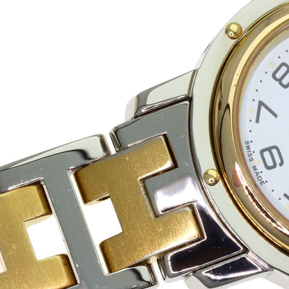 HERMES Clipper Watches CL3.240 Stainless Steel/SSxGP Ladies