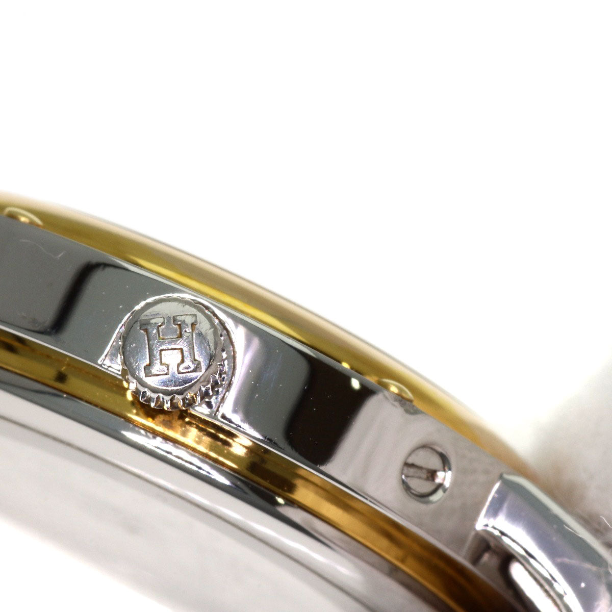 HERMES Clipper Watches CL3.240 Stainless Steel/SSxGP Ladies