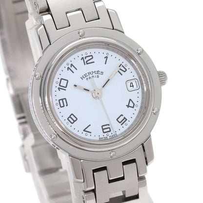 HERMES Clipper Watches CL4.210 Stainless Steel/Stainless Steel Ladies