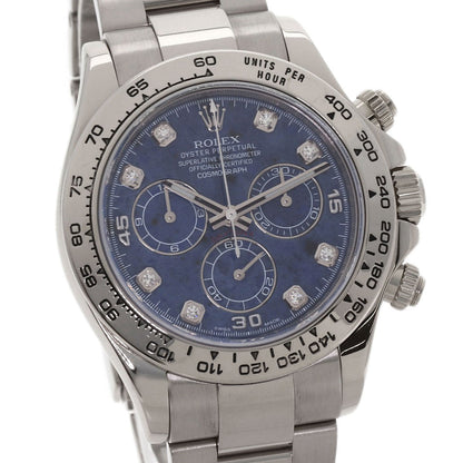 ROLEX Cosmograph Daytona Sodalite Watches 116509G K18 White Gold/K18 White Gold mens