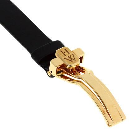 HARRY WINSTON Avenue C Mini Diamond Bezel Watches AVCQHM16 K18 Pink Gold/Satin Ladies