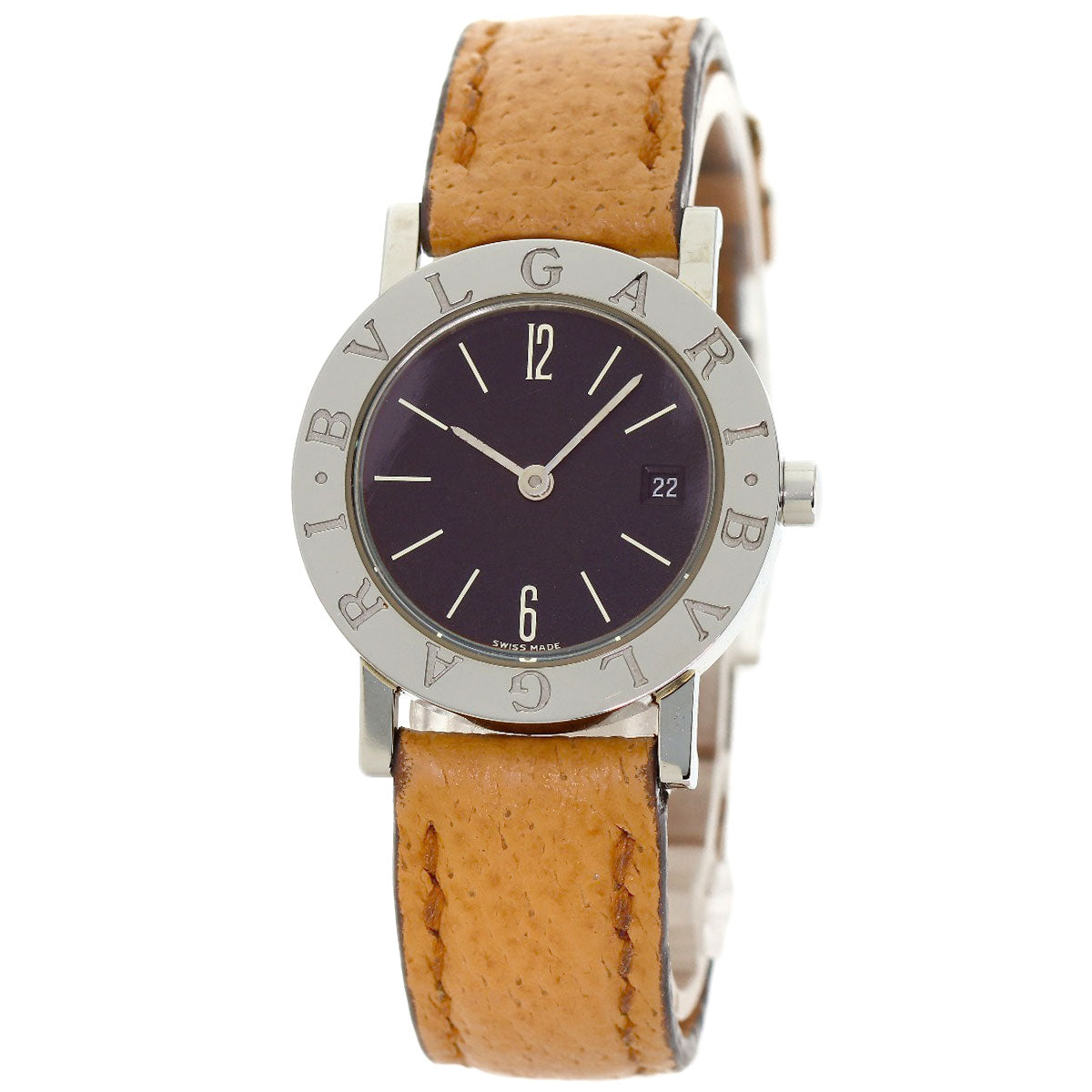 BVLGARI BVLGARI BVLGARI Watches BB26SLD Stainless Steel/Leather Ladies