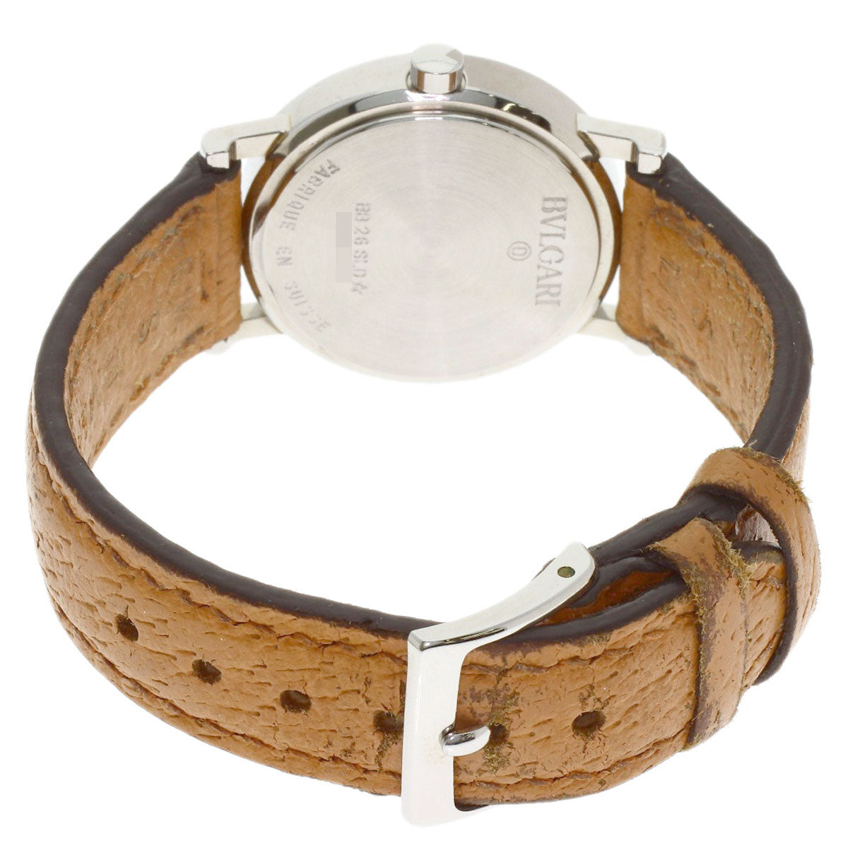 BVLGARI BVLGARI BVLGARI Watches BB26SLD Stainless Steel/Leather Ladies
