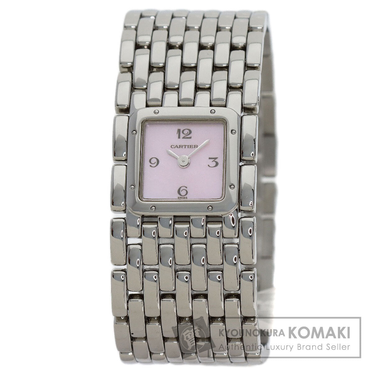 CARTIER PANTHERE Ryuban Watches W61003T9 Stainless Steel/Stainless Steel Ladies