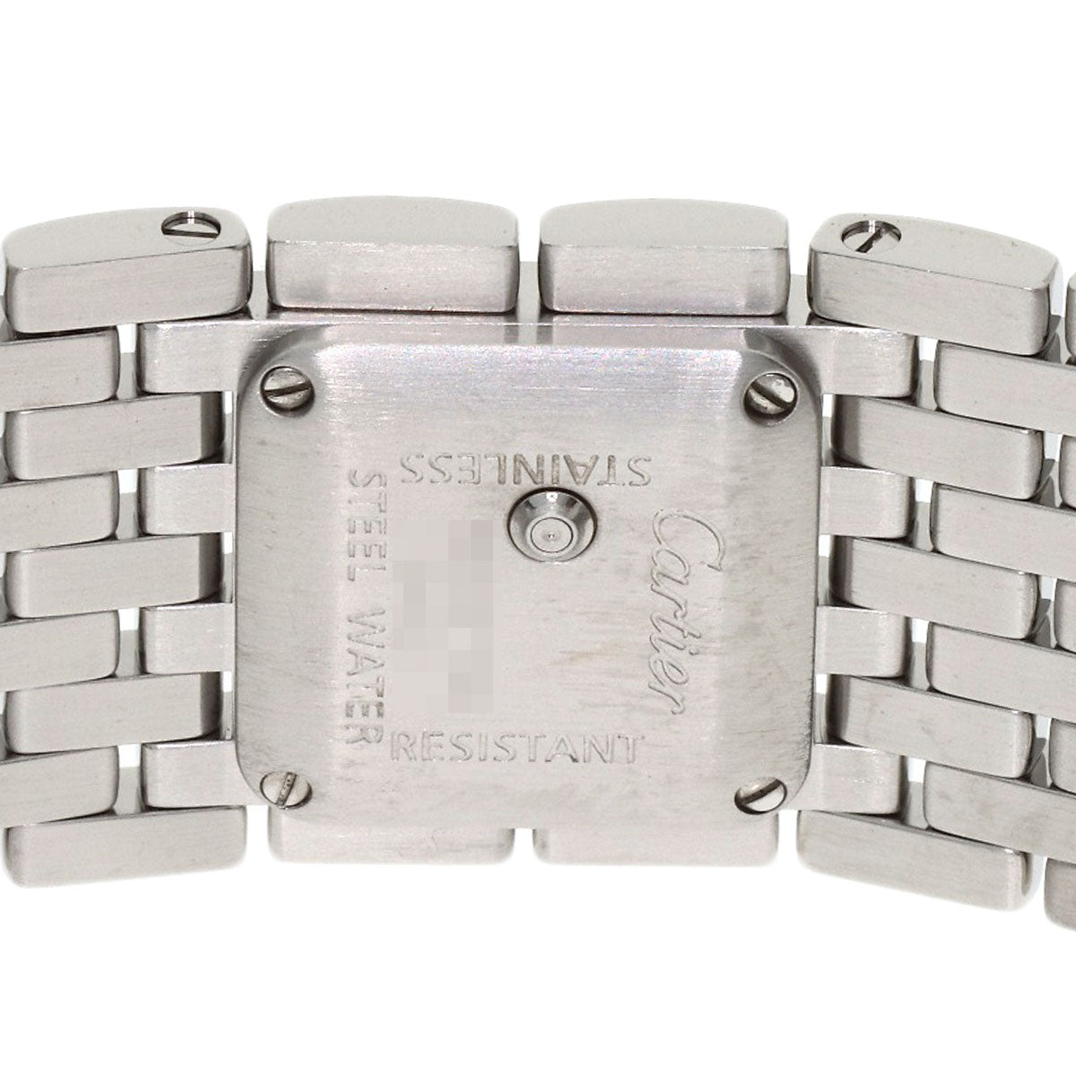 CARTIER PANTHERE Ryuban Watches W61003T9 Stainless Steel/Stainless Steel Ladies