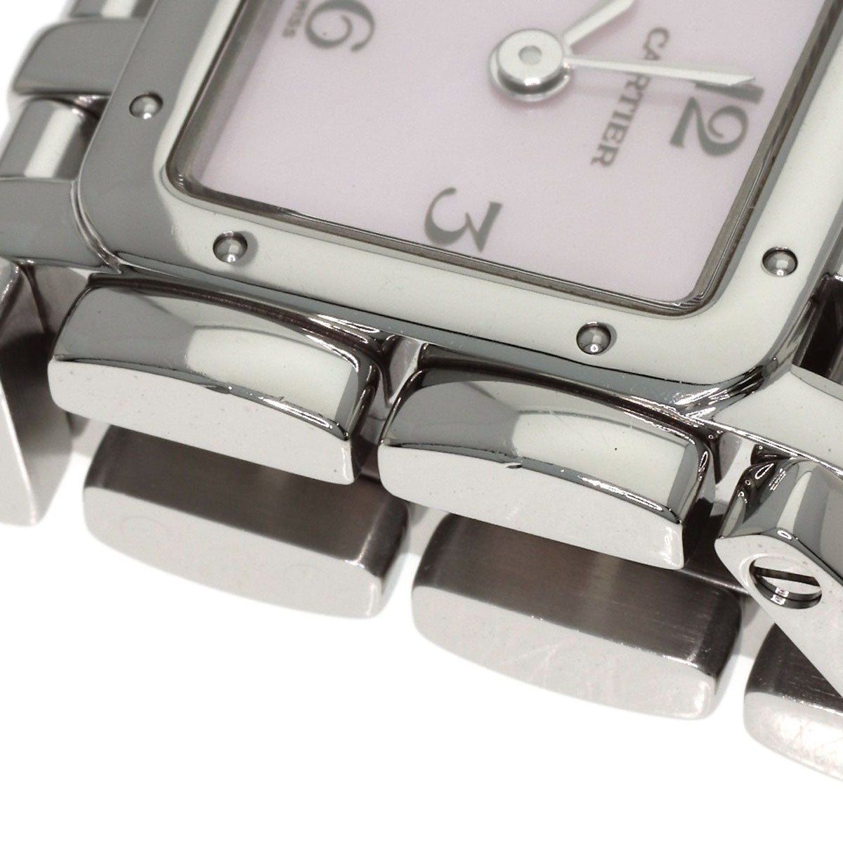 CARTIER PANTHERE Ryuban Watches W61003T9 Stainless Steel/Stainless Steel Ladies