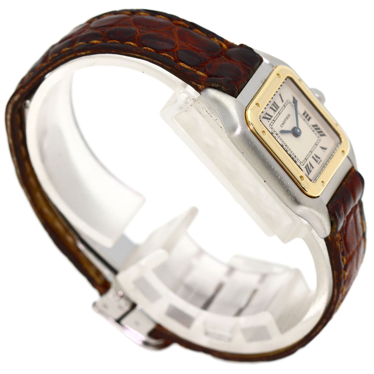CARTIER PANTHERE SM Watches W250295A Stainless Steel/Leather Ladies
