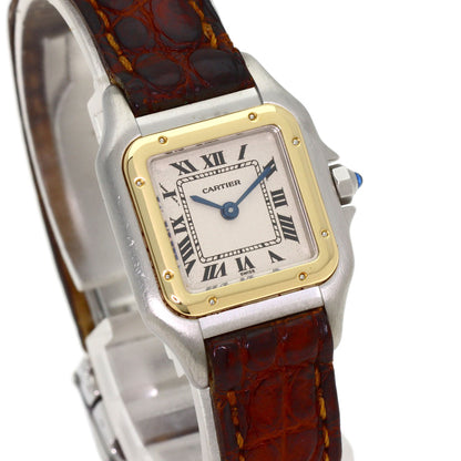 CARTIER PANTHERE SM Watches W250295A Stainless Steel/Leather Ladies
