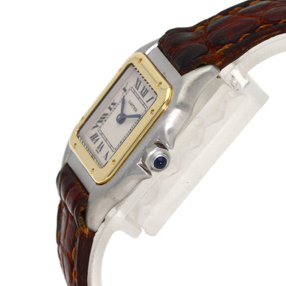 CARTIER PANTHERE SM Watches W250295A Stainless Steel/Leather Ladies