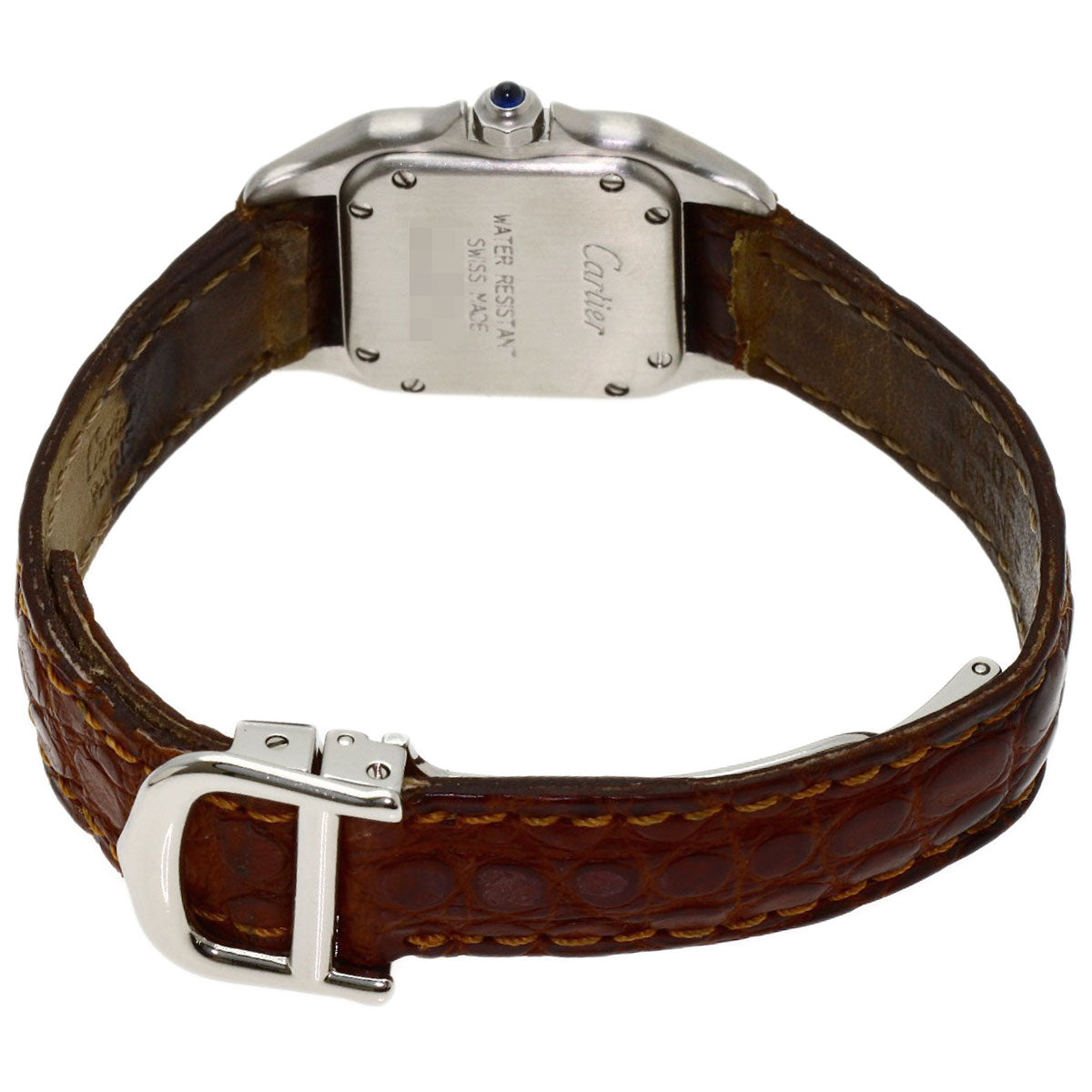 CARTIER PANTHERE SM Watches W250295A Stainless Steel/Leather Ladies