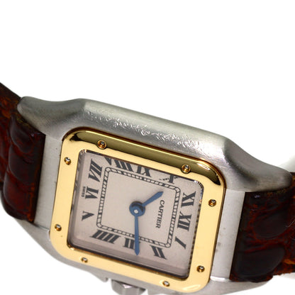 CARTIER PANTHERE SM Watches W250295A Stainless Steel/Leather Ladies