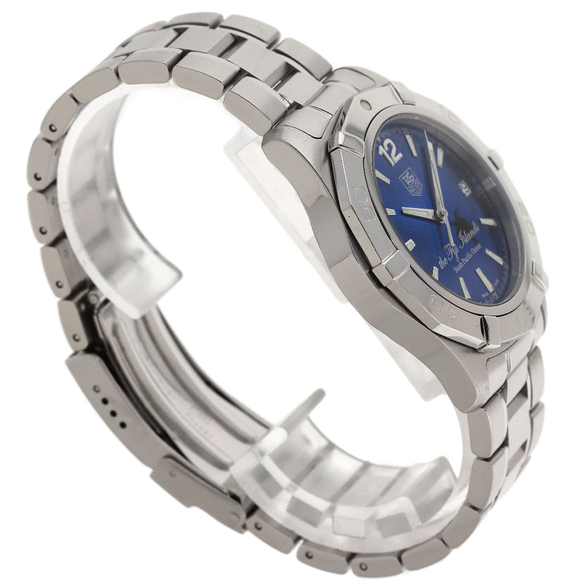 TAG HEUER Aquaracer Fiji Limited to 800 pieces Watches WAF211F Stainless Steel/Stainless Steel mens