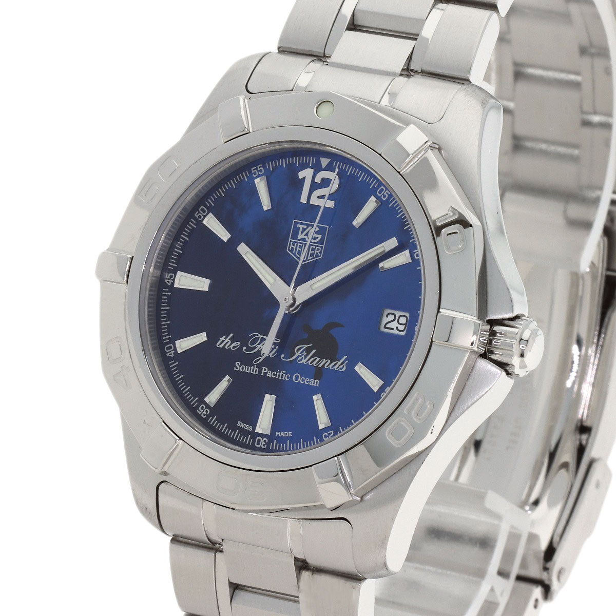 TAG HEUER Aquaracer Fiji Limited to 800 pieces Watches WAF211F Stainless Steel/Stainless Steel mens