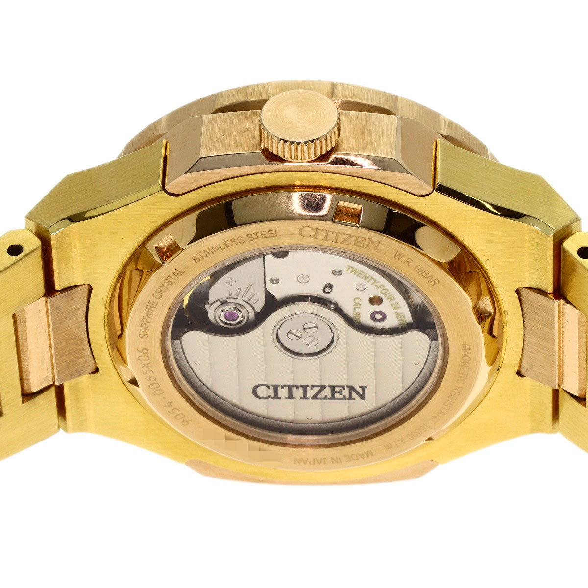 CITIZEN Series 8 Watches NB6033-51E Gold Plated/Gold Plated mens