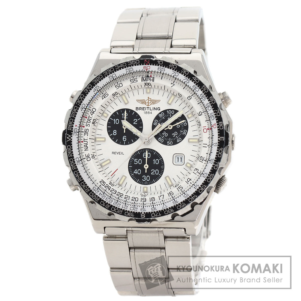 BREITLING Jupiter pilot Watches A59028 Stainless Steel/Stainless Steel mens