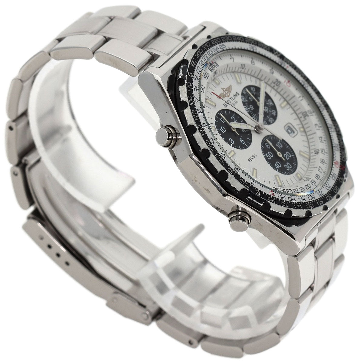 BREITLING Jupiter pilot Watches A59028 Stainless Steel/Stainless Steel mens
