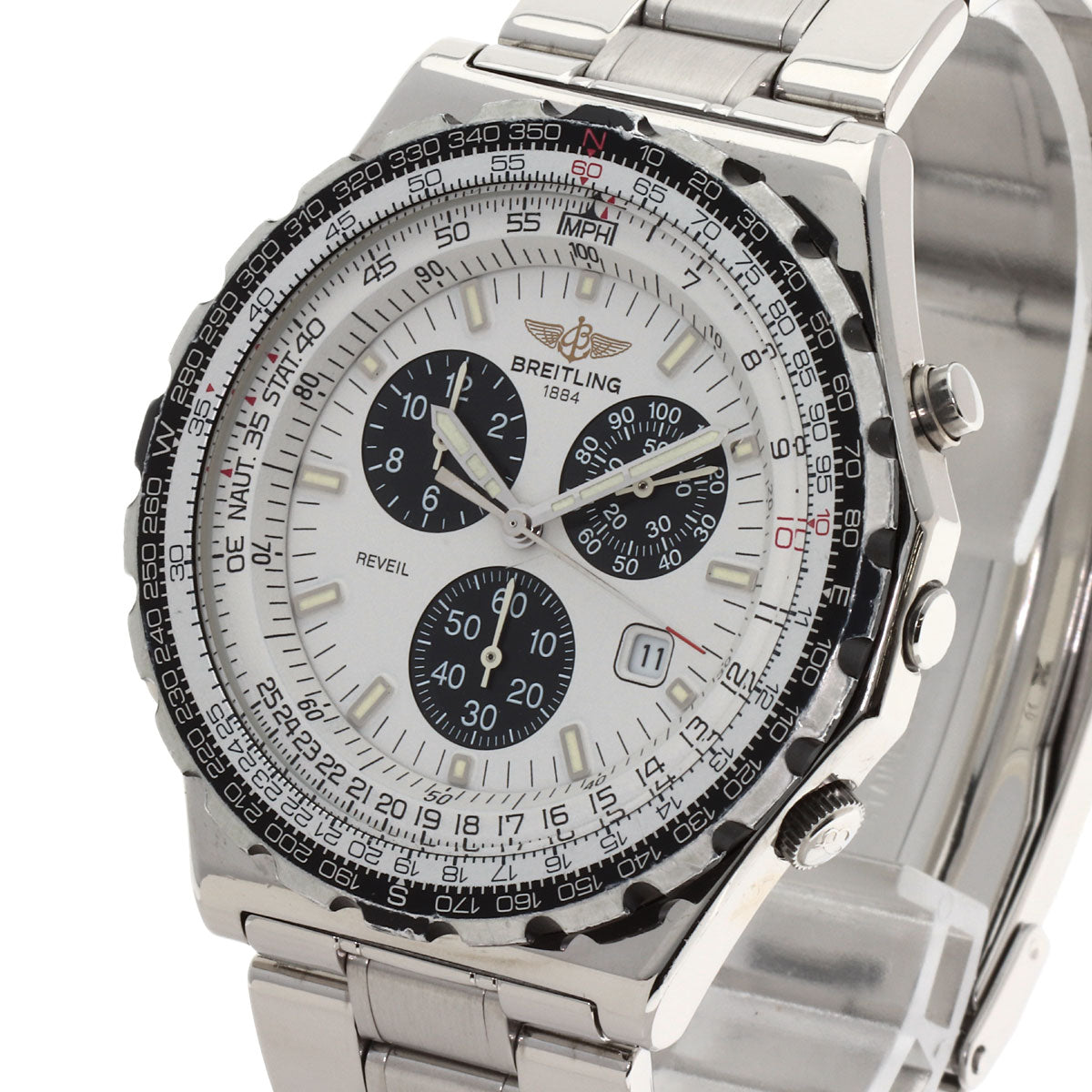 BREITLING Jupiter pilot Watches A59028 Stainless Steel/Stainless Steel mens
