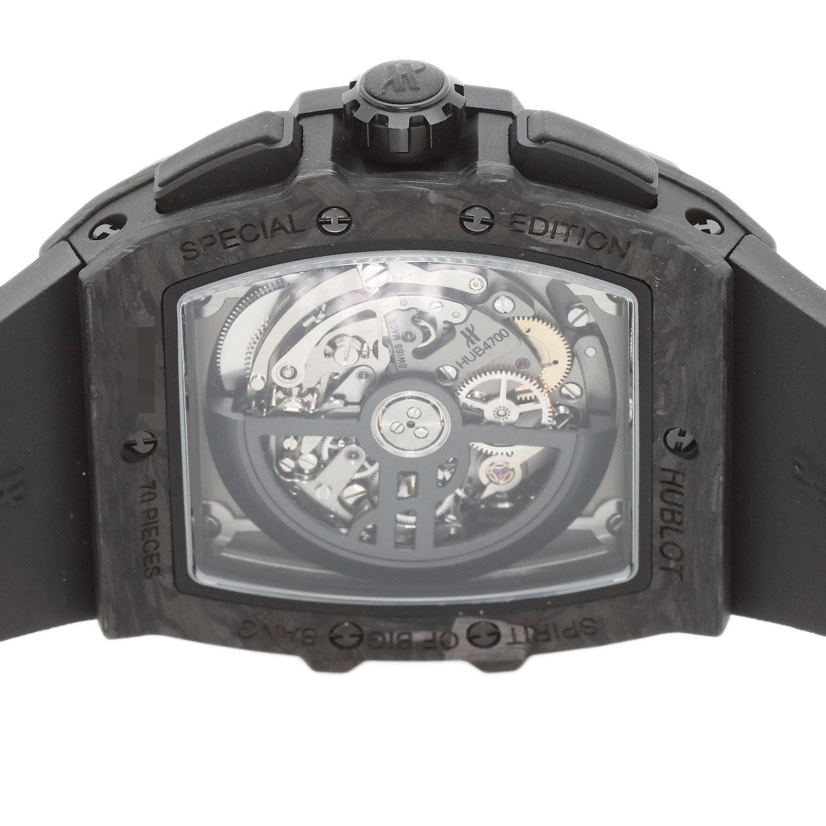 HUBLOT Spirit of Big Bang Yoshida Special Frosted Carbon - Limited Edition of 70 Watches 641.QK.0110.RX.YOS carbon/Rubber mens