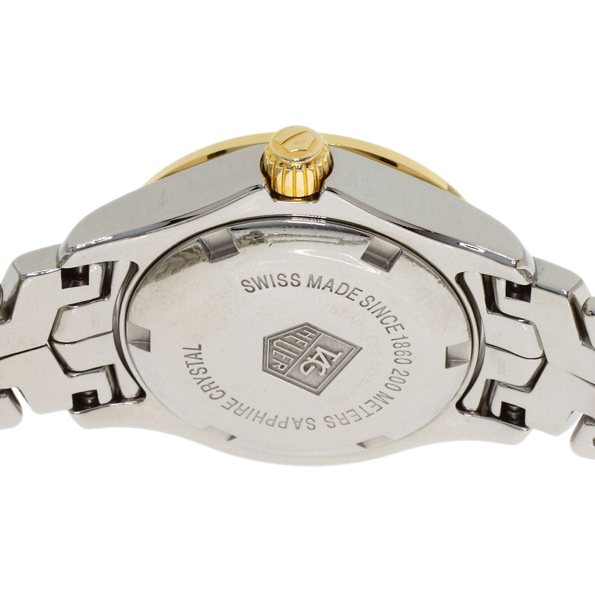 TAG HEUER Link Watches WJF1352 Stainless Steel/SSxK18YG Ladies