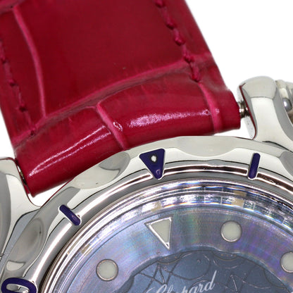 Chopard Happy sport happy fish Watches 28/8347/402 Stainless Steel/Leather mens