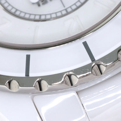 CHANEL J12 White Phantom 1.5" Watches H3443 Ceramic/Ceramic mens