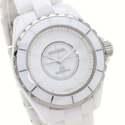 CHANEL J12 White Phantom 1.5" Watches H3443 Ceramic/Ceramic mens