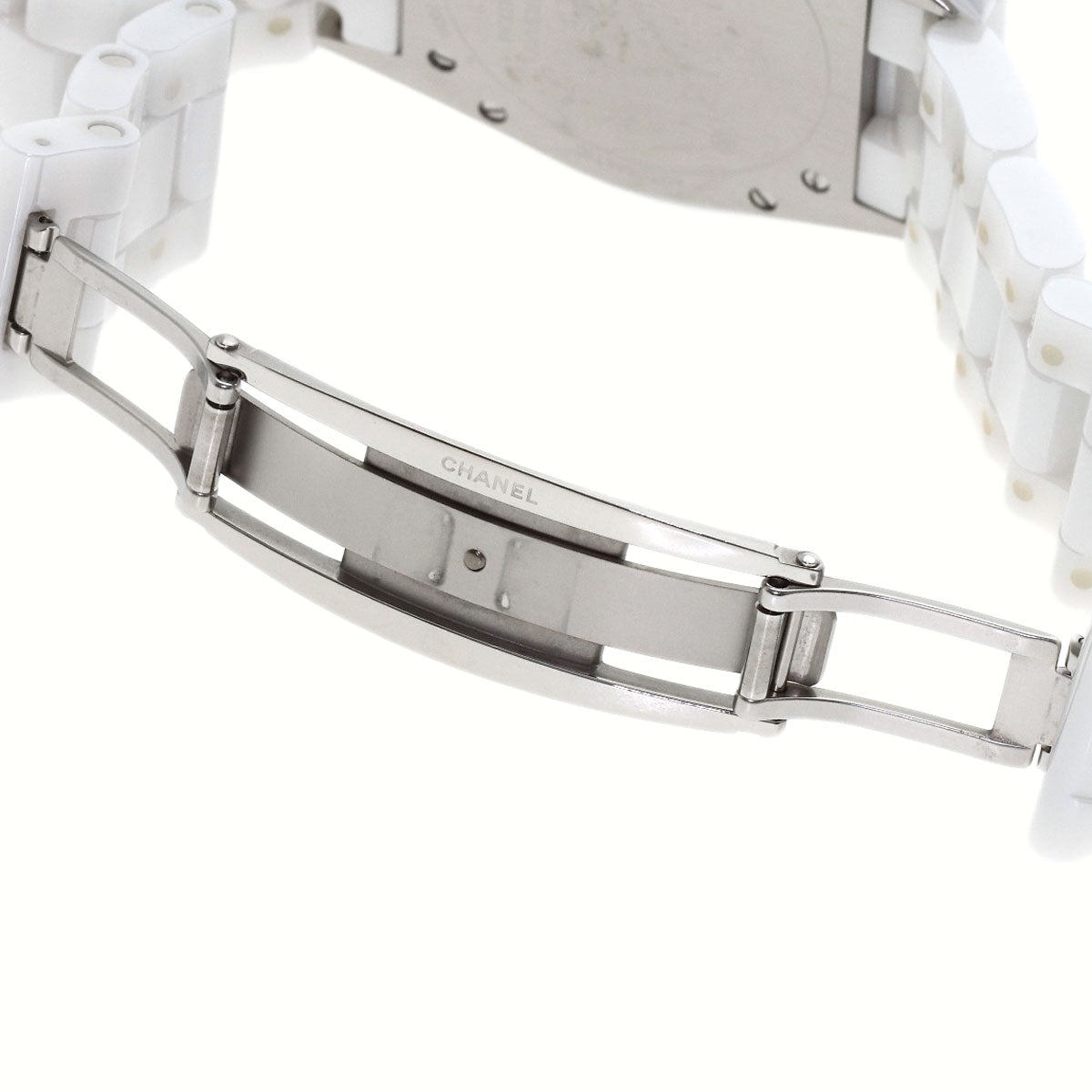 CHANEL J12 White Phantom 1.5" Watches H3443 Ceramic/Ceramic mens