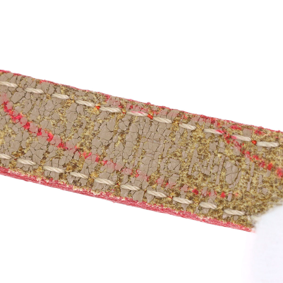 FENDI Chameleon Change Belt Watches 640L Gold Plated/Leather Ladies