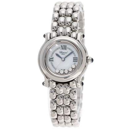 Chopard Happy Sports 5P Diamond Watches 27/8250-23 Stainless Steel/Stainless Steel Ladies