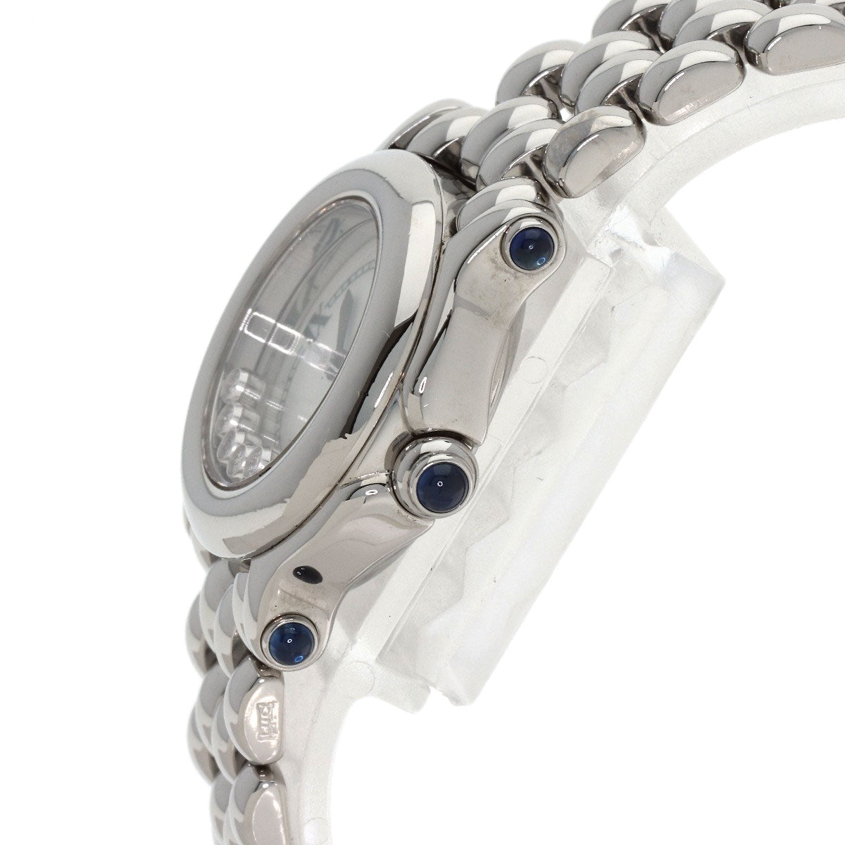 Chopard Happy Sports 5P Diamond Watches 27/8250-23 Stainless Steel/Stainless Steel Ladies