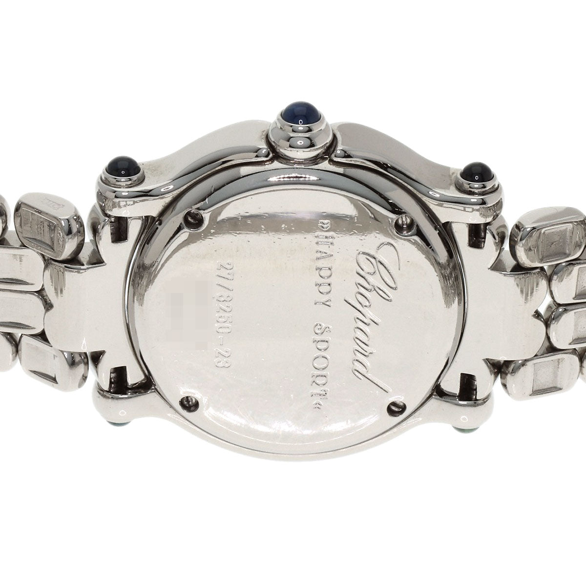 Chopard Happy Sports 5P Diamond Watches 27/8250-23 Stainless Steel/Stainless Steel Ladies