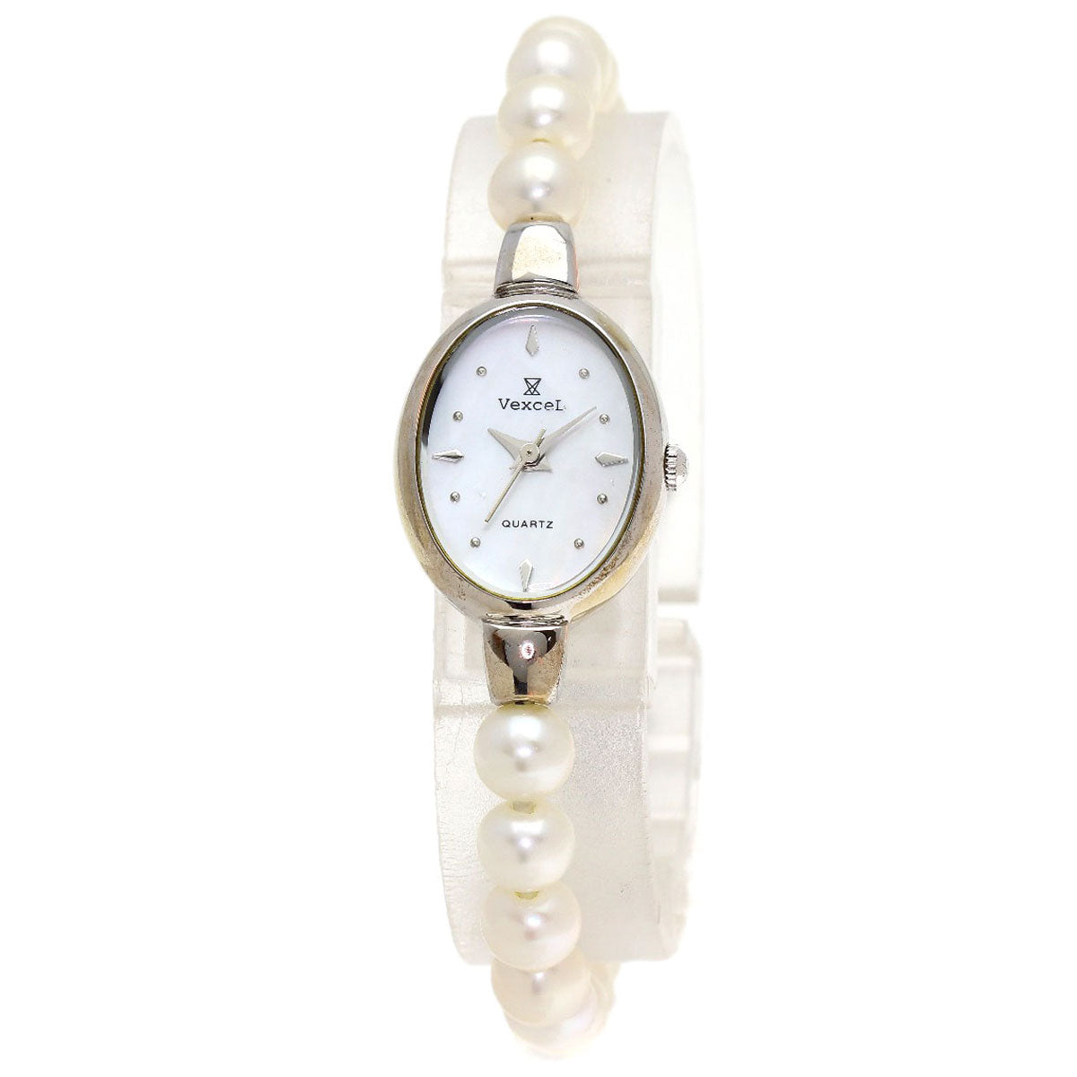 SELECT WATCH Vexel Pearl Pearl Watches Stainless Steel/Pearl Ladies